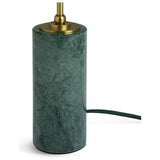Habitat x Morris & Co. Bankers table lamp green marble (British brand)