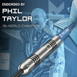 Target Phil Taylor 22g tungsten darts set, imported from the UK