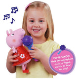 Peppa Pig Sing With Me interactive plush toy, UK version