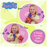 Peppa Pig Sing With Me interactive plush toy, UK version