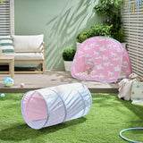 Chad Valley pink play tunnel, UK version
