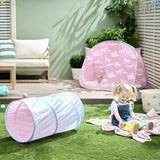 Chad Valley pink play tunnel, UK version