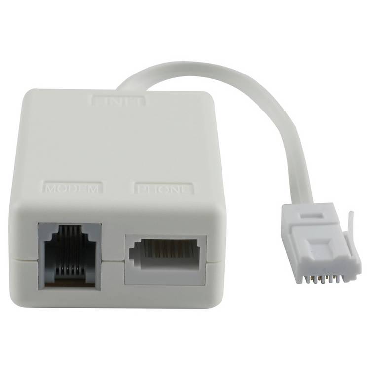 ADSL micro filter broadband accessory, imported from the UK
