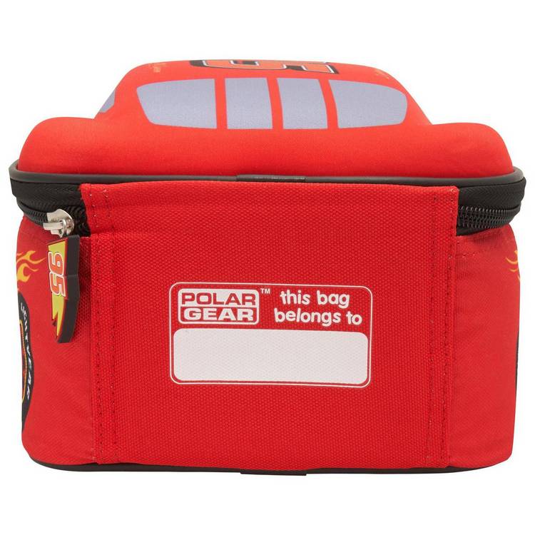 Disney Cars 3D lunch bag, UK version