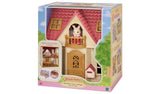 Sylvanian Families Red Roof Cosy Cottage dollhouse playset, imported from the UK