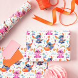 Disney Stitch wrapping paper set 2 rolls of 3m, UK version