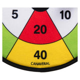 Decathlon kids velcro dartboard game with rip-tab balls, UK version