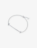Tiffany & Co T Smile 18ct white gold diamond bracelet (British brand)