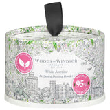 Superdrug Woods of Windsor White Jasmine Dusting Powder with Puff 100g- Buy online at McGrocer