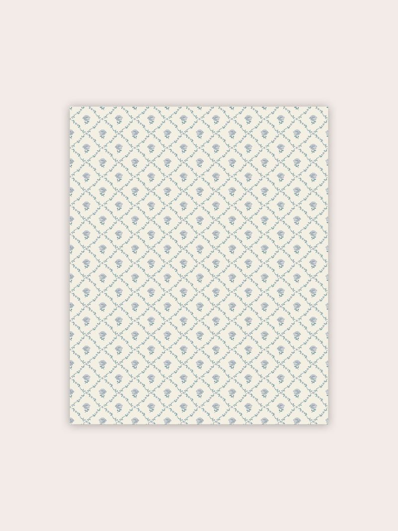 Laura Ashley Seaspray Blue Kate wallpaper 10M, imported from the UK