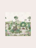 Laura Ashley Fern Green Naunton Folly mural 3m (British brand)