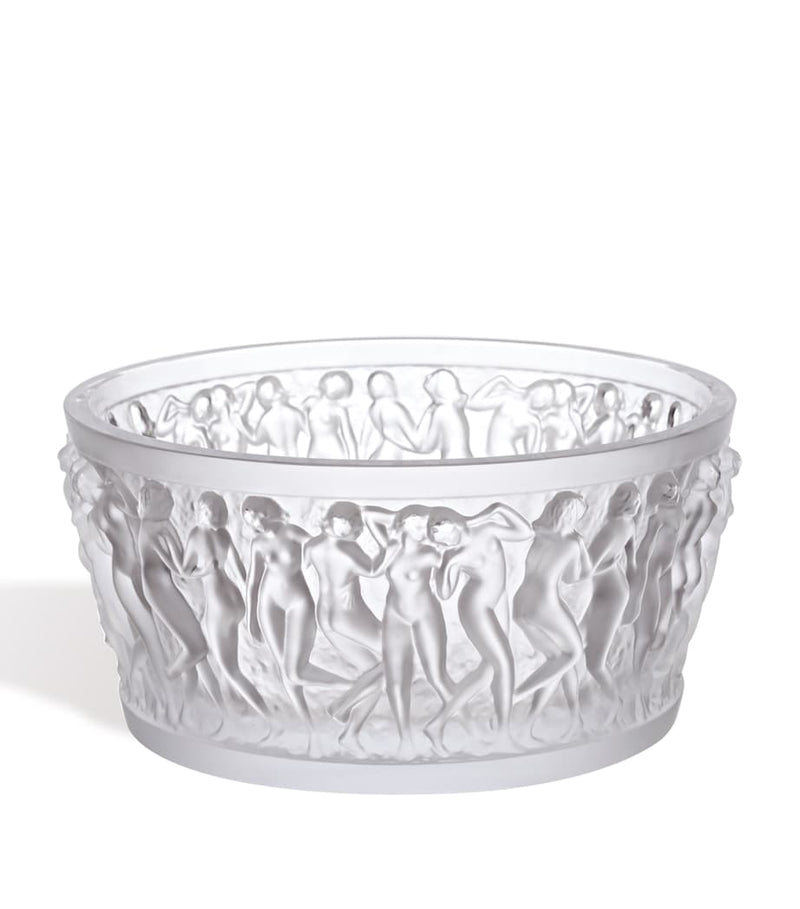 Lalique Bacchantes bowl 29cm, UK version