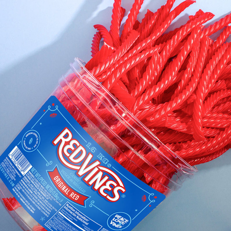Red Vines Original Twists 1.6kg, imported from the UK