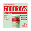 Goodrays Re:Focus functional drink lime & kiwi 4x330ml, UK version