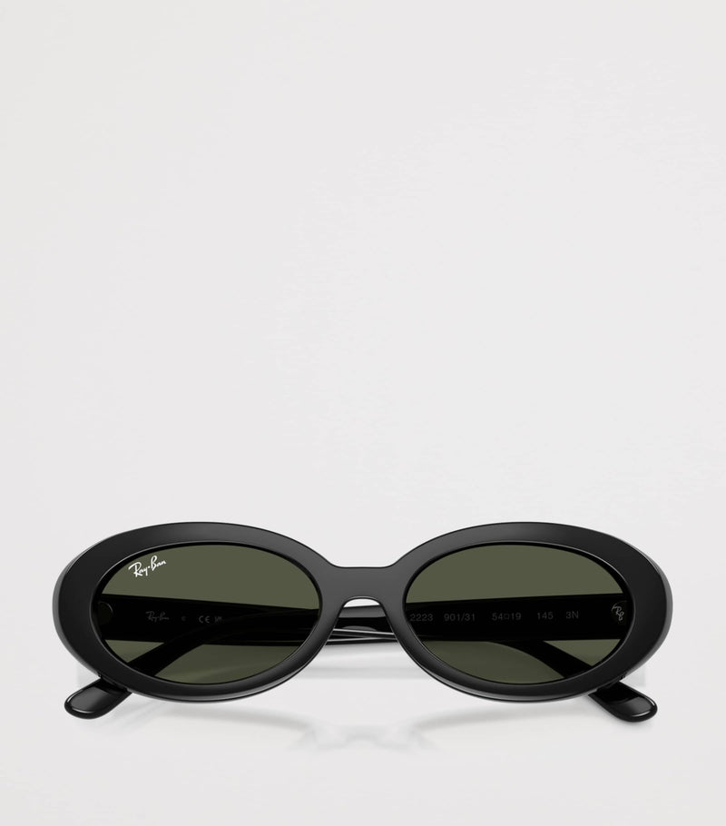 Ray-Ban RB2223 curved pillow sunglasses with case - British product