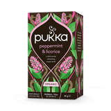 Holland & Barrett Pukka Peppermint and Licorice Tea Herbal Tea Bags 20- Buy online at McGrocer