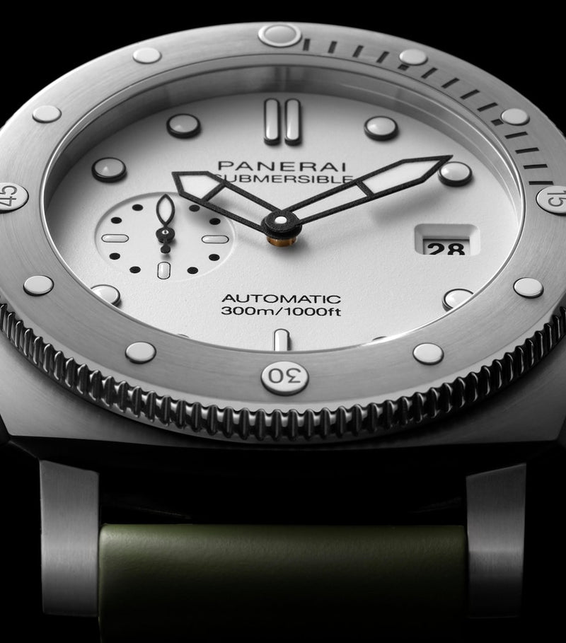 Panerai Submersible 44mm stainless steel watch, imported from the UK