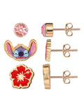 Peers Hardy Disney Lilo & Stitch enamel earring set, UK version