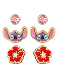 Peers Hardy Disney Lilo & Stitch enamel earring set, UK version