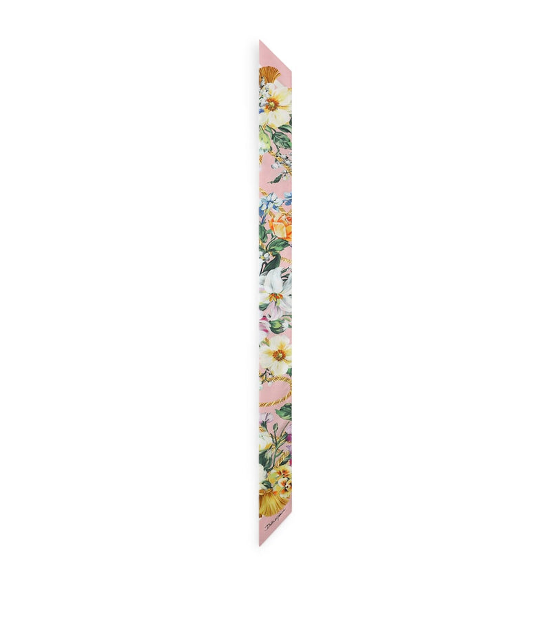 Dolce&Gabbana silk floral foulard - British product