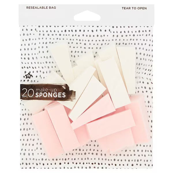 Superdrug Makeup Wedges For Foundation x 20 (British brand)