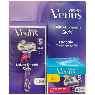 Costco UK Gillette Venus Swirl Manual Razor 7 Blades - Kjøp online hos McGrocer