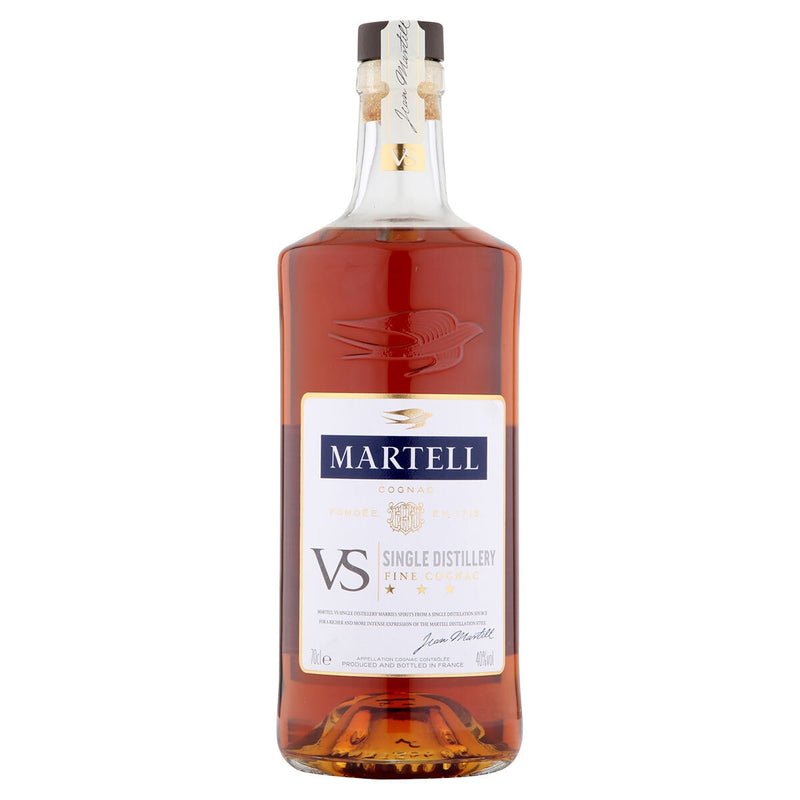 Martell VS Cognac 70cl, imported from the UK