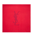Saint Laurent Cassandre silk scarf 135cm, imported from the UK