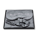 Superdrug FFS Beauty Satin Sleep Set Silver Pillowcase Mask Set- Buy online at McGrocer