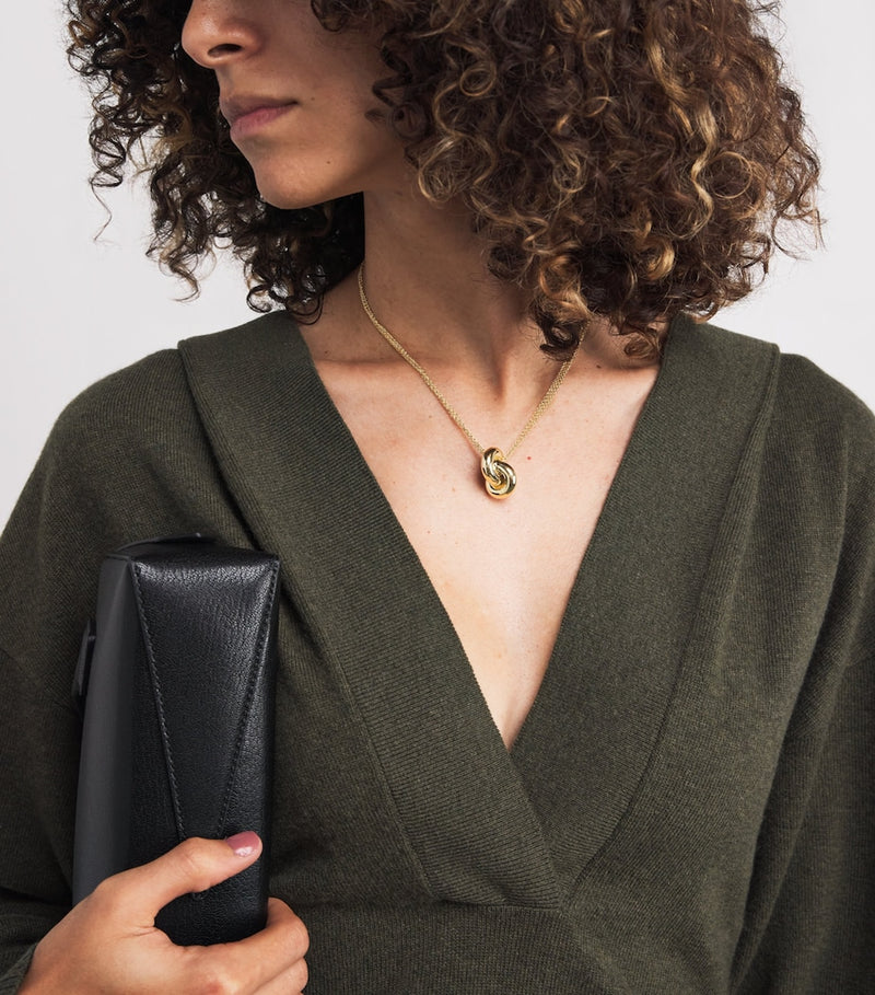 Engelbert yellow gold Legacy Knot necklace (British brand)