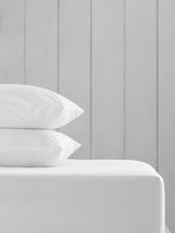Next White Cotton Rich Deep Fitted Bed Sheet- Buy online at McGrocer