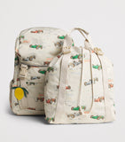Konges Sløjd car print clover backpack, UK version