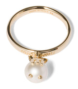 Harrods Miu Miu Pearlised Bunny Pendant Ring- Buy online at McGrocer