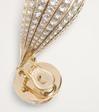 Valentino Garavani crystal clip-on drop earrings (British brand)
