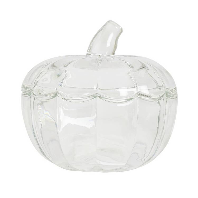 Argos Home glass pumpkin bowl Halloween decoration - British product