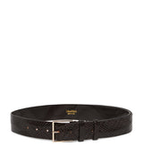 Harrods Max Mara Leather Woven Belt- Buy online at McGrocer