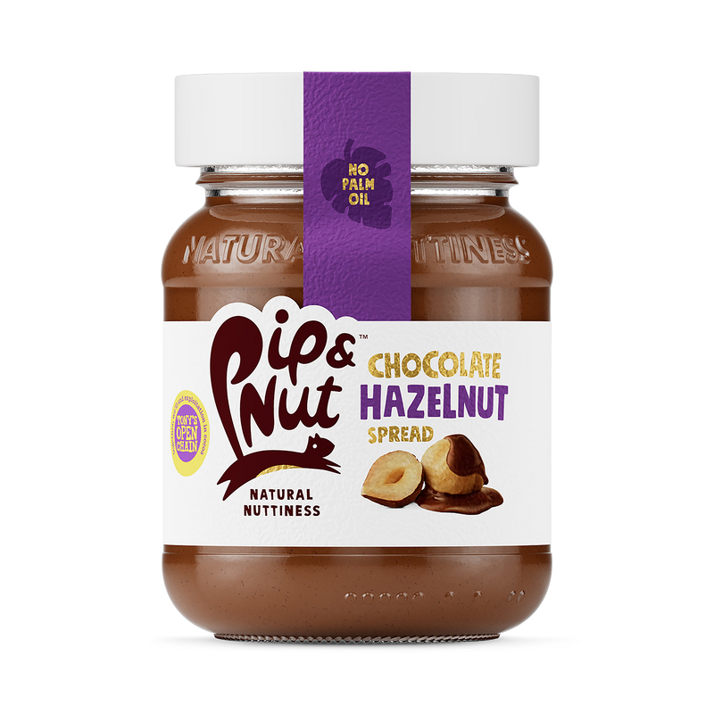 Pip & Nut chocolate hazelnut butter spread 165g, UK version