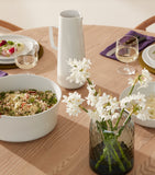 LSA International Porcelain Collective salad bowl and servers 26cm, UK version