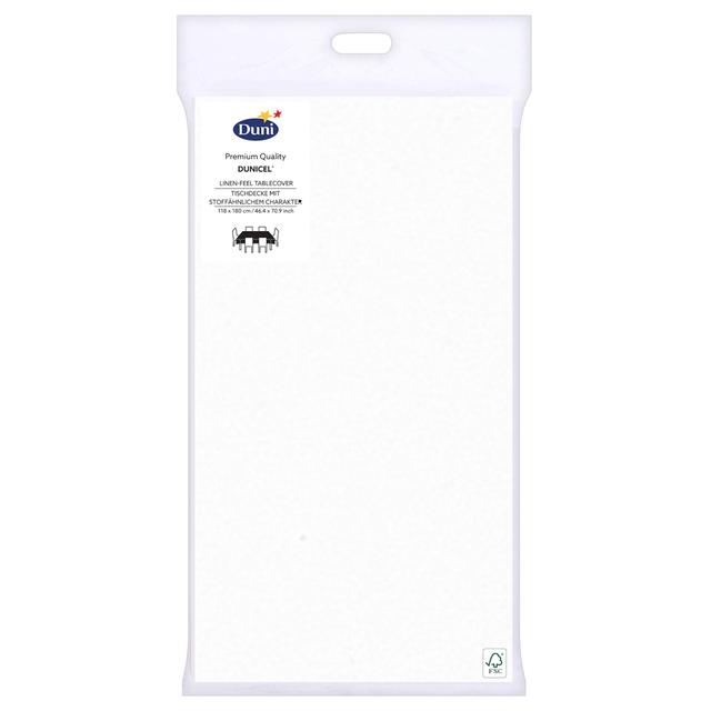 White Dunicel Table Cover 118x180cm Tableware & Kitchen Accessories M&S