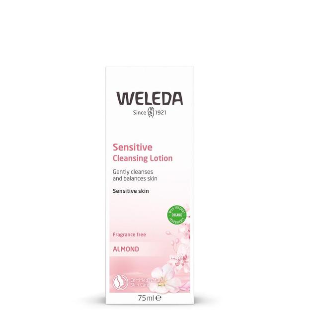 Weleda Natural Almond Soothing Cleansing Lotion Vegan   75ml GOODS M&S