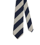 Dunhill mulberry silk wide stripe tie, imported from the UK