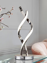 Next LED Table Lamp Chrome Callie- Buy online at McGrocer
