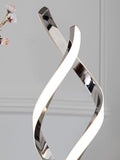 Chrome Callie LED table lamp - British product