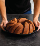 Nordic Ware 75th Anniversary Braided Bundt Pan 27cm, imported from the UK