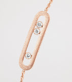 Messika Move Classique pink gold diamond bracelet 0.30ct - British product