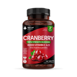 Holland & Barrett New Leaf Products Cranberry Vitamin C & D Tablets, 120 Tablets- Buy online at McGrocer