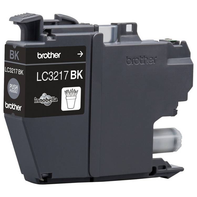 Brother LC3217BK black ink cartridge, imported from the UK