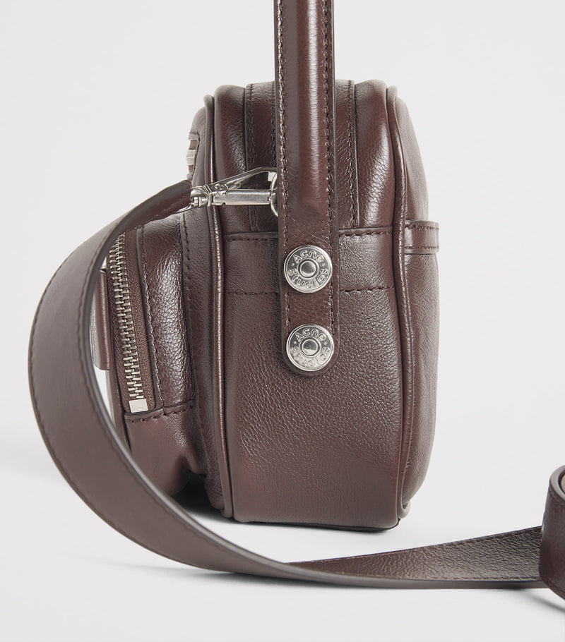 Acne Studios Camero camera bag in calfskin leather (British brand)