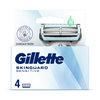 Gillette SkinGuard Sensitive razor blade refills 4 blades (British brand)