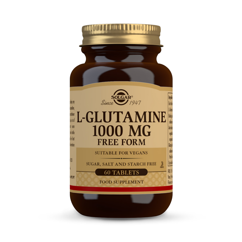 Solgar L-Glutamine 1000mg 50 tablets (British brand)